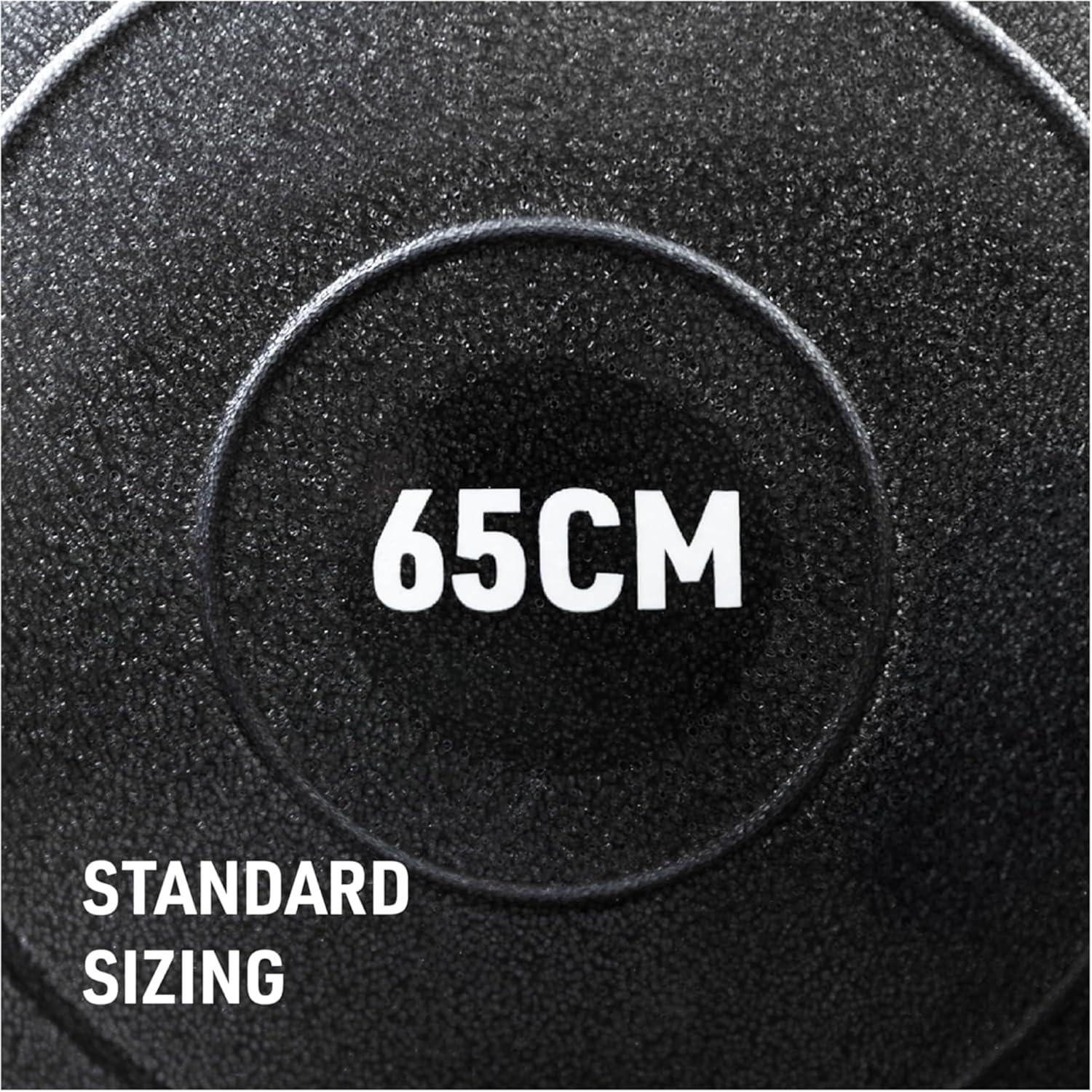 imageREP Fitness Exercise Physioball for Yoga Pilates Core Workout Home Gym Equipment Pregnancy ampamp Physical Therapy Stability Ball Chair for Office 65cm Inflatable Balance Balls for Women