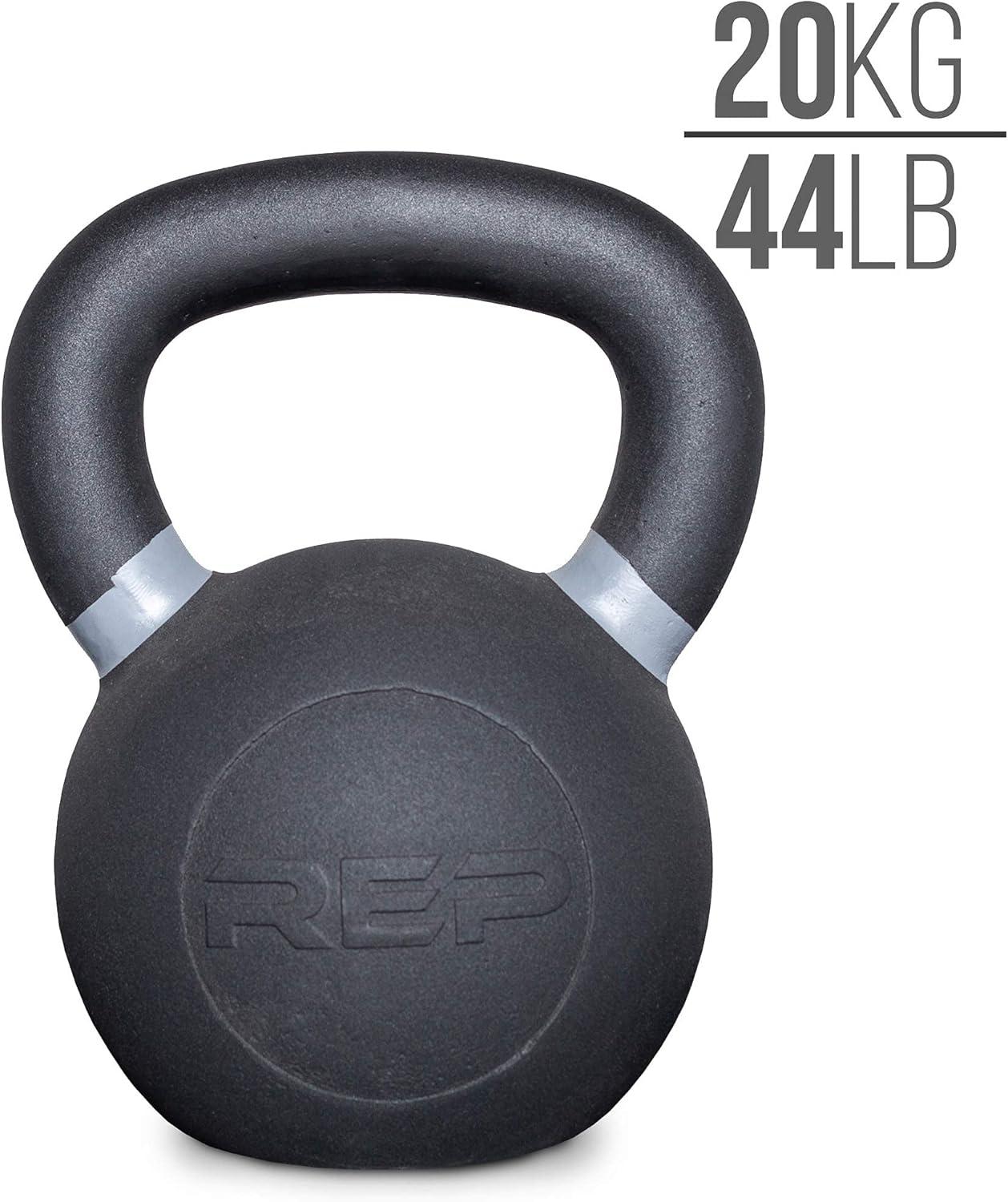 imageREP Fitness Kettlebell Set and Singles 4kg to 24kg 9lb to 53lb Range Adjustable Weight Cast Iron Strength Exercise Training Home Gym Power Workout Equipment Free Weights Dumbbell Alternative824 kg set