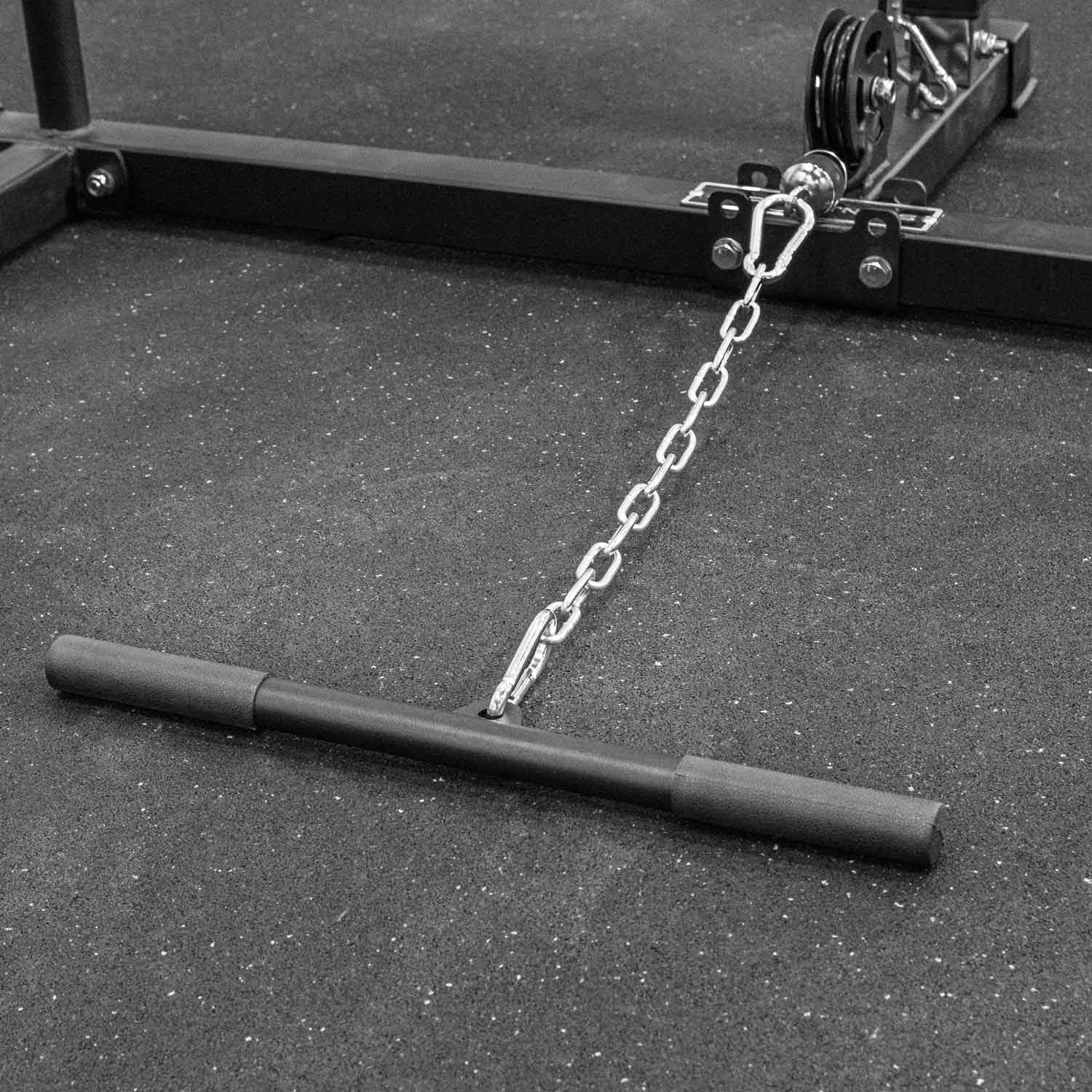 imageREP Fitness LAT Pull DownLow Row Accessory for 1000 Series Power Racks Attachment for PR1100 and PR1000 Weight Cages