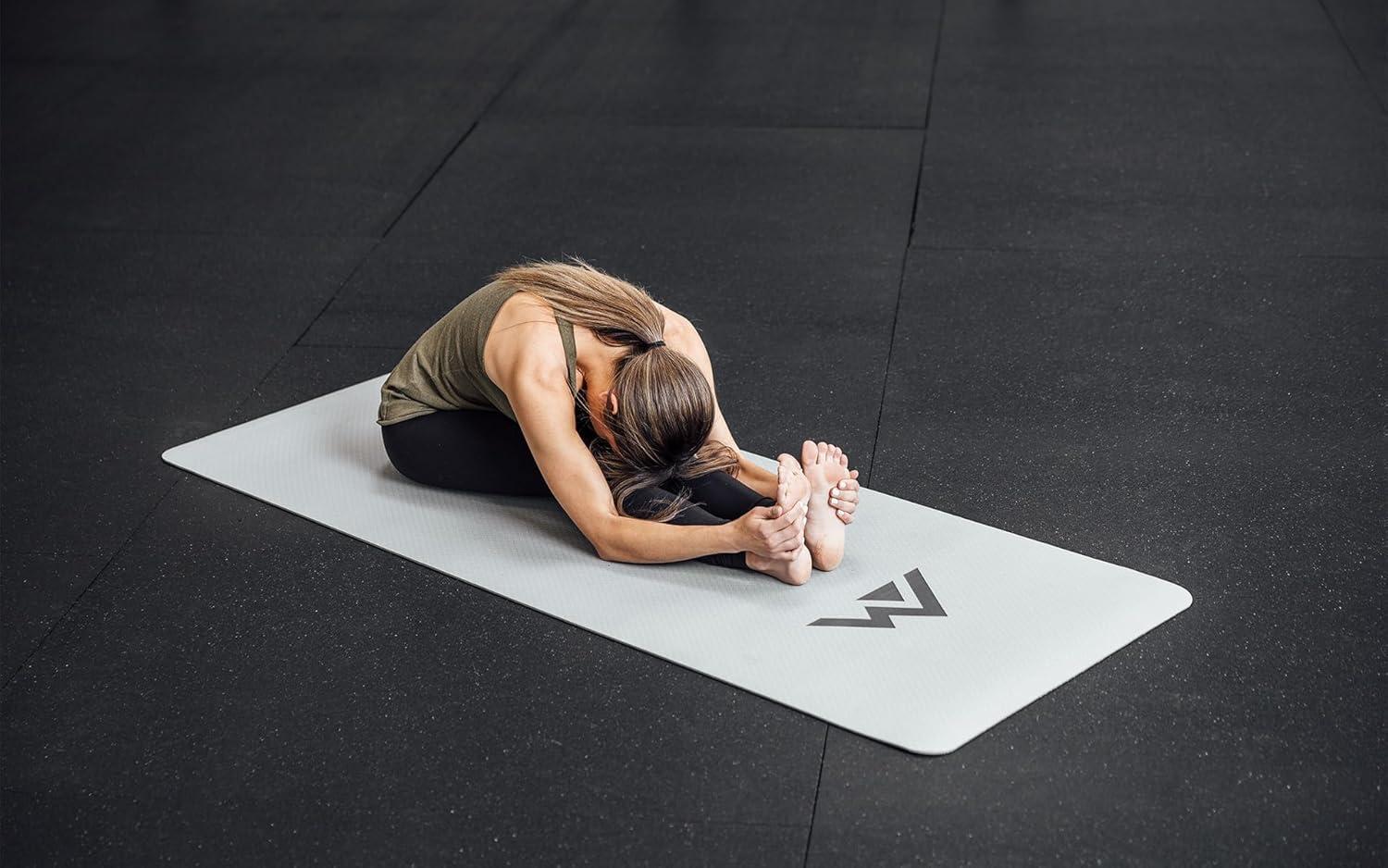 imageREP Fitness Premium Yoga Mat Cork or Polyurethane EcoFriendly NonSlip 5mm or 6mm Thick Travel Hot Yoga ampamp Home Fitness Mat Optional Carry Strap Organic Natural LatexFree MaterialsThermoplastic Elastomers