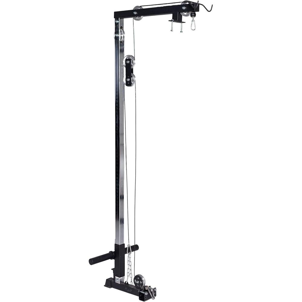imageREP Fitness LAT Pull DownLow Row Accessory for 1000 Series Power Racks Attachment for PR1100 and PR1000 Weight Cages