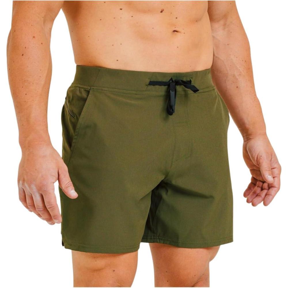 imageREP Fitness Mens Pinnacle Shorts Versatile Athletic Shorts Built for Performance in and Out of The GymOlive