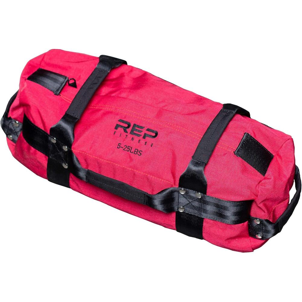 imageREP Fitness Sandbags  Heavy Duty Workout Sandbags for Training CrossTraining Workouts Fitness Exercise and Military Conditioning  Multiple Sizes and ColorsSmallRed