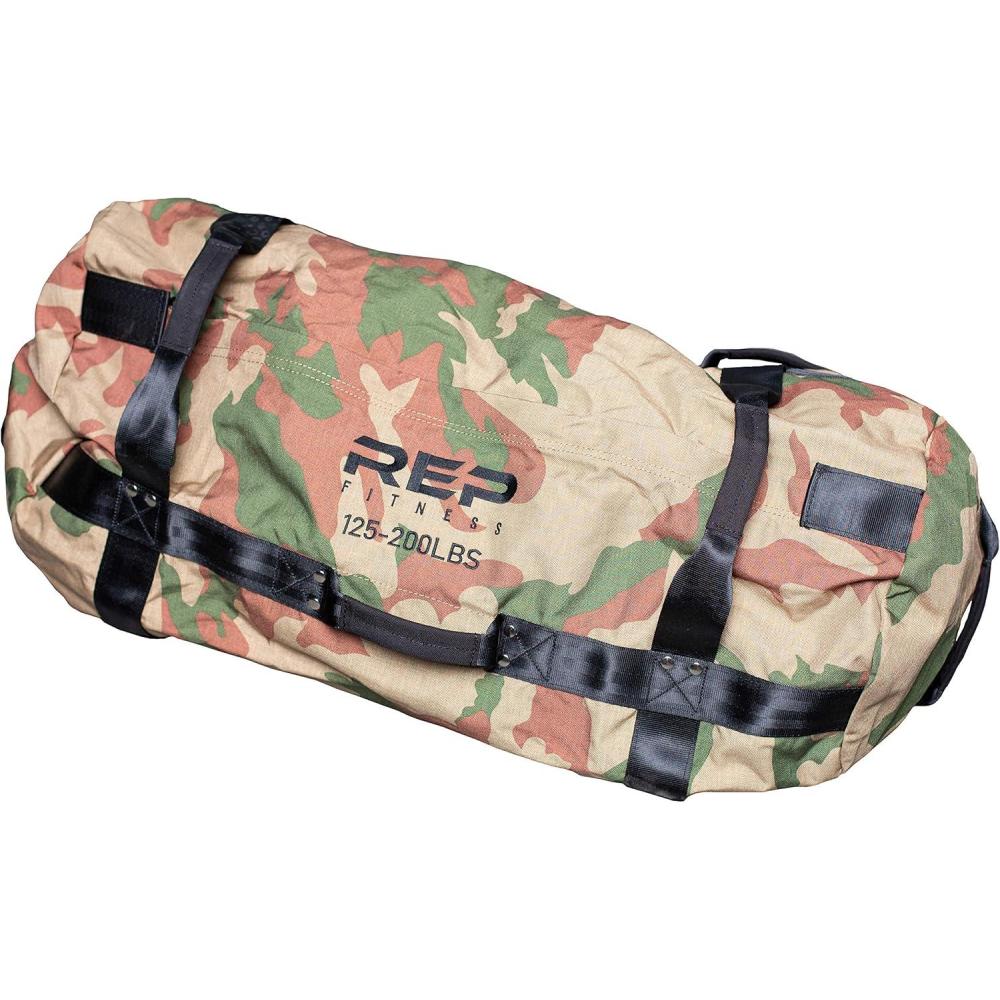 imageREP Fitness Sandbags  Heavy Duty Workout Sandbags for Training CrossTraining Workouts Fitness Exercise and Military Conditioning  Multiple Sizes and ColorsXLCamo