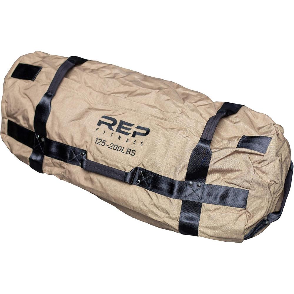 imageREP Fitness Sandbags Heavy Duty Workout Sandbags for Training CrossTraining Workouts Fitness Exercise and Military Conditioning Multiple Sizes and ColorsXLTan