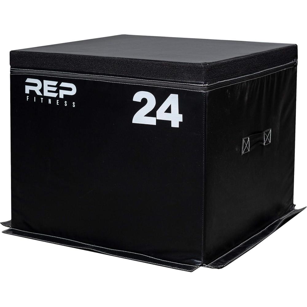 imageREP Fitness Stackable Soft Foam Plyo Box Set Adjustable Plyometric Jump Box for Home Gym Workouts Plyometric Jumping Platform for Exercise Step Training HIIT ampamp CrossFit24