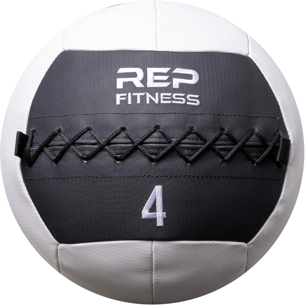 imageREP Weighted Slam Balls for Home Gym Fitness 530 lb Soft Textured Medicine Ball Sizes Heavy SandFilled Workout Weights for Strength Core Training Crossfit Conditioning ampamp Slam Ball Exercises4 lbs