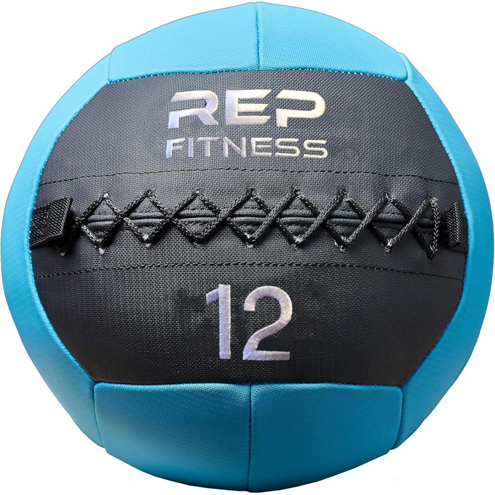 imageREP Weighted Slam Balls for Home Gym Fitness 530 lb Soft Textured Medicine Ball Sizes Heavy SandFilled Workout Weights for Strength Core Training Crossfit Conditioning ampamp Slam Ball Exercises12 lbs