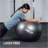 REP Fitness Exercise Physioball for Yoga, Pilates, Core Workout, Home Gym Equipment, Pregnancy & Physical Therapy, Stability Ball Chair for Office, 65cm Inflatable Balance Balls for Women