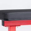 REP Fitness Flat Weight Bench, Heavy Duty Workout Bench For Home Gym, Folding Fitness Equipment For Strength Training, Adjustable Utility Platform For Dumbbells, Barbell, Lifting And Core Exercises(Red)