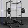 REP Fitness HG-3 Home Gym Package PR-1000 Power Rack, Bench, Olympic Barbell and Plates