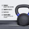 REP Fitness Kettlebell Set and Singles, 4kg to 24kg, 9lb to 53lb Range, Adjustable Weight, Cast Iron, Strength Exercise Training, Home Gym, Power Workout Equipment, Free Weights, Dumbbell Alternative(8-24 kg set)