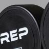 REP Fitness Urethane Coated Round Dumbbells, 5 to 100 lbs, Singles or Pairs, With or Without Rack, Steel Core, Rubber Encased, Chrome Handles, Professional Weights for Home Gym Strength Training(5-100 lb set with 3 Tier Rack)