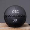 REP Weighted Slam Balls for Home Gym Fitness | 5-30 lb Soft Textured Medicine Ball Sizes | Heavy Sand-Filled Workout Weights for Strength, Core Training, Crossfit, Conditioning & Slam Ball Exercises(30 lbs)