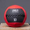 REP Weighted Slam Balls for Home Gym Fitness | 5-30 lb Soft Textured Medicine Ball Sizes | Heavy Sand-Filled Workout Weights for Strength, Core Training, Crossfit, Conditioning & Slam Ball Exercises(10 lbs)
