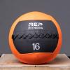 REP Weighted Slam Balls for Home Gym Fitness | 5-30 lb Soft Textured Medicine Ball Sizes | Heavy Sand-Filled Workout Weights for Strength, Core Training, Crossfit, Conditioning & Slam Ball Exercises(16 lbs)