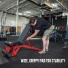Rep Fitness Adjustable Bench – AB-3000 FID – Flat/Incline/Decline(Matte Red)