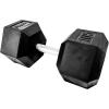 Rep Fitness Rubber Hex Dumbbell(s) – Singles (55LB +) and Pairs (5LB – 50LB) – Low Odor, Fully Knurled Handle(105 LB SINGLE DB)