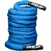 REP Battle Ropes – PolyDacron Battle Rope for Strength and Conditioning Workouts – 1.5″ and 2″ Diameter, 30ft, 40ft, 50ft Lengths with Optional Cover Sleeve(Blue With Sleeve)