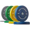 REP Fitness Color Bumper Plates – Color-Coded Low Odor Rubber Olympic Plates for Strength, Conditioning, and Weightlifting(I. 230lb Color Set)