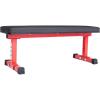 REP Fitness Flat Weight Bench, Heavy Duty Workout Bench For Home Gym, Folding Fitness Equipment For Strength Training, Adjustable Utility Platform For Dumbbells, Barbell, Lifting And Core Exercises(Red)