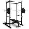 REP Fitness HG-3 Home Gym Package PR-1000 Power Rack, Bench, Olympic Barbell and Plates