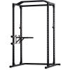 REP Fitness PR-1100 Power Rack – 700 lbs Rated Lifting Cage for Weight Training(Black)