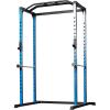 REP Fitness PR-1100 Power Rack – 700 lbs Rated Lifting Cage for Weight Training(Blue Power Rack)