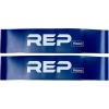 REP Fitness Short Resistance Bands for Strength and Conditioning. Multiple Resistance Levels Available from 5-230lbs. Sold as a Pair. 12″ Length.(Blue)