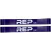 REP Fitness Short Resistance Bands for Strength and Conditioning. Multiple Resistance Levels Available from 5-230lbs. Sold as a Pair. 12″ Length.(Purple)