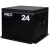 REP Fitness Stackable Soft Foam Plyo Box Set, Adjustable Plyometric Jump Box for Home Gym Workouts, Plyometric Jumping Platform for Exercise, Step Training, HIIT & CrossFit(24″)