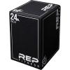 REP Soft Plyo Box | 3-in-1 Foam Jump Box | 3 Size Options 16″, 20″, 24″ | Plyometric Training Platform | Home Gym Equipment | Non-Slip Step Block | Adjustable Workout Box | CrossFit Jump Tool(Medium – 24/20/16 inch)