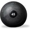 REP Weighted Slam Balls | 5 to 70 lb Options | Exercise and Fitness Balls for Strength Training, Soft Rubber Grip, Non-Bounce Medicine Ball | Cross Fit, Home Gym, Fitness, and Core Workouts | Black(45.0 Pounds)