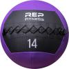 REP Weighted Slam Balls for Home Gym Fitness | 5-30 lb Soft Textured Medicine Ball Sizes | Heavy Sand-Filled Workout Weights for Strength, Core Training, Crossfit, Conditioning & Slam Ball Exercises(14 lbs)