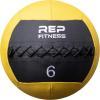 REP Weighted Slam Balls for Home Gym Fitness | 5-30 lb Soft Textured Medicine Ball Sizes | Heavy Sand-Filled Workout Weights for Strength, Core Training, Crossfit, Conditioning & Slam Ball Exercises(6 lbs)