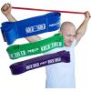 Rep Fitness Pull-Up Bands – Assisted Pullup and Resistance Stretch Bands for Strength and Conditioning, Weightlifting, Gymnastics, Mobility and Power-Lifting – Sold as Single Bands or Sets(M- Bundle 6: Purple  Green  Blue)