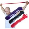 Rep Fitness Pull-Up Bands – Assisted Pullup and Resistance Stretch Bands for Strength and Conditioning, Weightlifting, Gymnastics, Mobility and Power-Lifting – Sold as Single Bands or Sets(J- Bundle 3: Red  Black  Purple)