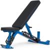 Rep Nighthawk Adjustable Weight Bench | Home Gym Incline Decline Flat Workout Bench | Heavy Duty Fitness and Strength Training Equipment | Foldable Space Saving Design(Blue)