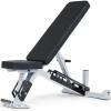 Rep Nighthawk Adjustable Weight Bench | Home Gym Incline Decline Flat Workout Bench | Heavy Duty Fitness and Strength Training Equipment | Foldable Space Saving Design(White)