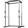Rep PR-1100 Power Rack – 700 lbs Rated Lifting Cage for Weight Training (Silver Power Rack, No Bench)