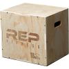 Rep Plyometric Wood Jump Box | CrossFit & Strength Training | 12 to 30″ Range of Wooden Step Platforms | Gym & Sports Workouts | Fitness, Exercise, Physical Therapy Equipment | Pro Conditioning Tool(In-Between  20″ x 18″ x 16″)