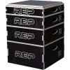 Rep Wooden Plyo Box | Stackable Jump Platforms for Home Gym Workouts | Multiple Height Options from 4, 6.8 and 12″ Exercise Step Up Boxes for CrossFit & Plyometric Training | Durable Fitness Equipment(4″  6″  8″  12″)