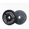 REP Fitness Iron Plates for Weightlifting Barbell Standard for Home Gym. Available in Pairs or Sets(25lb Pair)